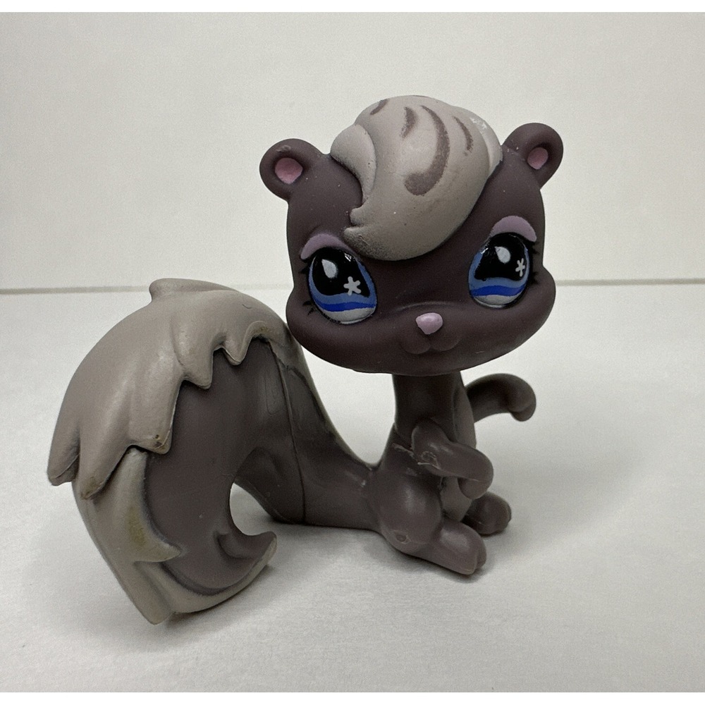 LPS Littlest Pet Shop Grey Gray‎ Squirrel